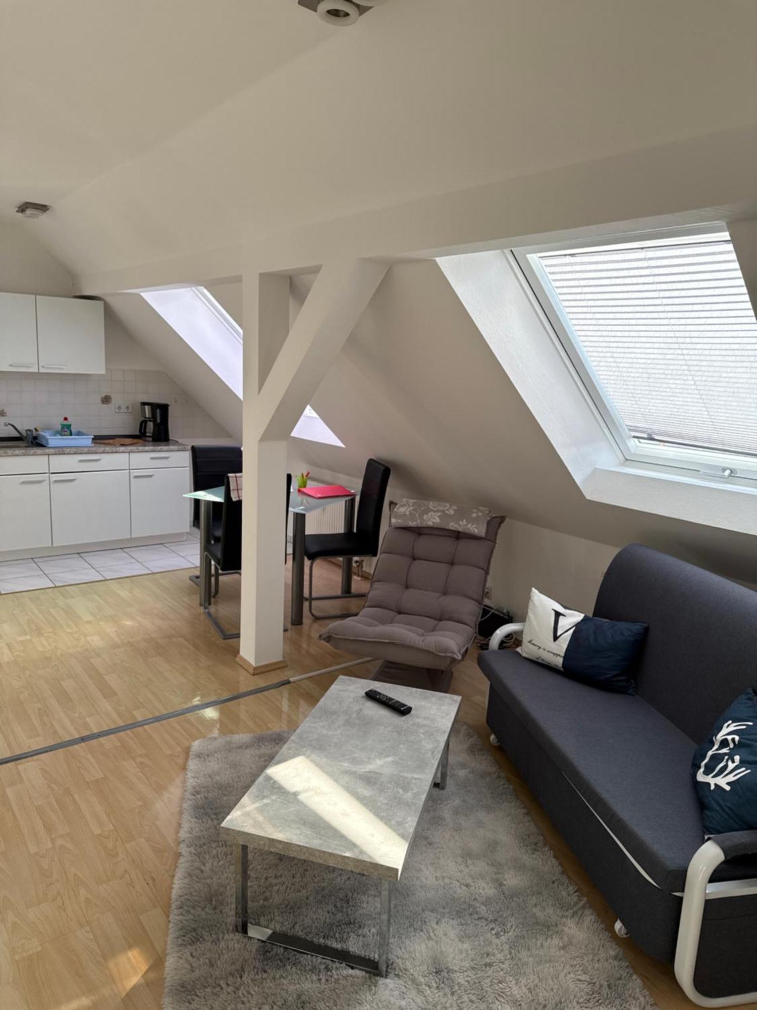 Kuschelige Dachgeschosswohnung Am Clarapark Leipzig Dış mekan fotoğraf